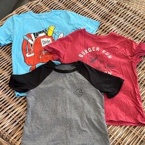 Target boys ' Tee bundle - Blue, Red, and Gray Set